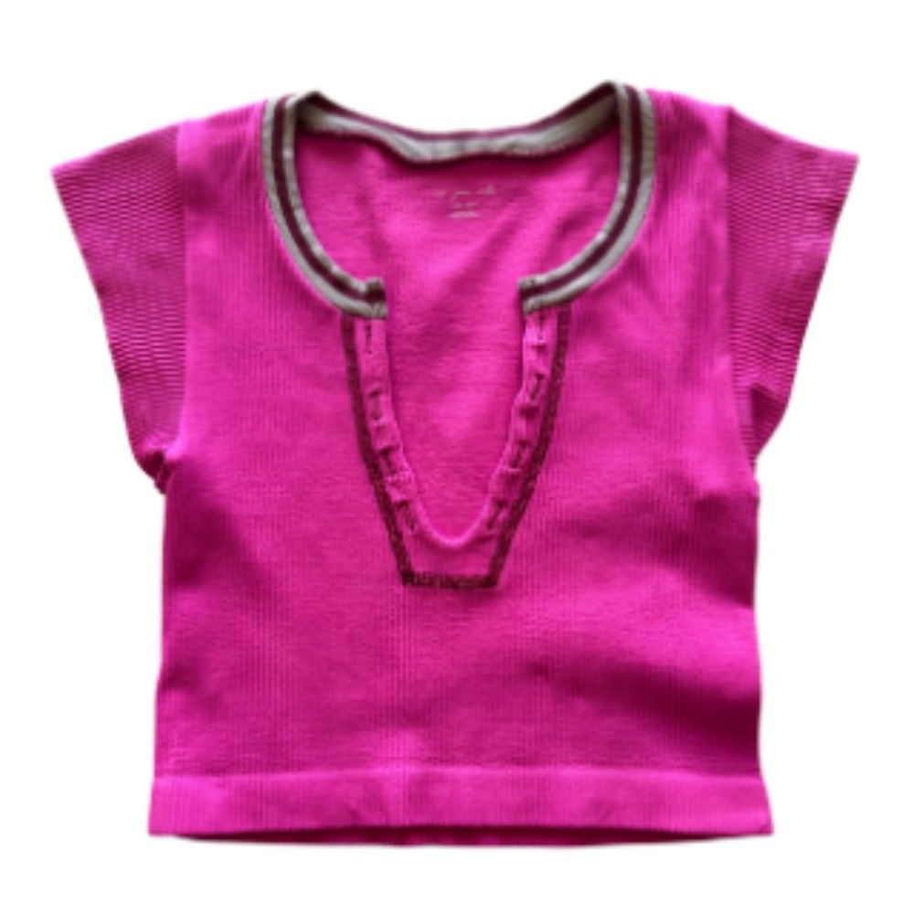 Uban Outfitters Crop Top Bright Pink